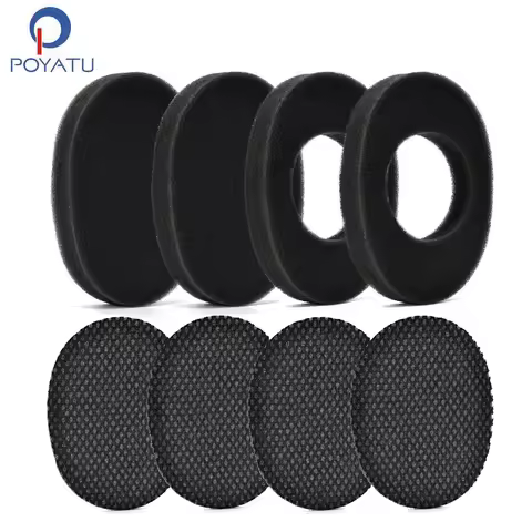POYATU Ear Pads Headphone For 3M Peltor Rangeguard Com Tac Series Shot Gunner II Tacticalpro Tatical