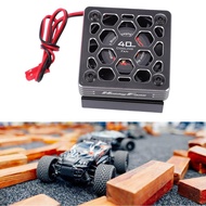 RC Cooling Fan Aluminum Alloy 40mm Motor with Heatsink Metal Cover for 1/8 1/10 Car 540 550 F540 365