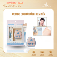 Combo Cọ Mút Đánh Kem Nền Amortals Nàng Tiên Cá Mềm Mại Dễ Dàng Tán Nền Phù Hợp Cho Mọi Loại Da