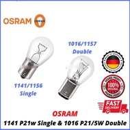 【Osram】1157 1016 Double 1156 1141 100% Original Halogen Bulb Made in Germany Mentol Lampu Kecil Brak