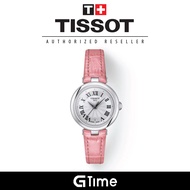 [Official Warranty] Tissot T126.010.16.013.01 Women's Bellissima Small Lady Pink Leather Watch T1260101601301