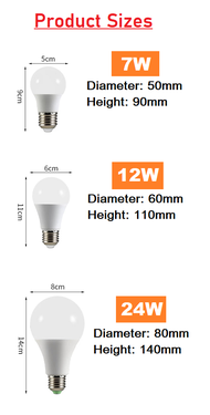 Super Bright LED Bulb E27 Mentol LED Light Bulb Ceiling Bulb Siling Bulb Siling Mentol Ceiling Light