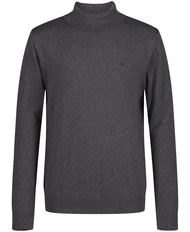 Calvin Klein Boys' Pullover Turtleneck Sweater, Logo Detailing, Ribbed Neckline & Cuffs