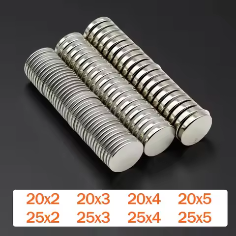 Super Strong Magnet N35 Round Magnetic NdFeB Powerful Neodymium Magnet imanes Refrigerator Magnets ﻿