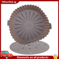 [In ]Air Fryer Liner, 10 Inch Reusable Silicone Air Fryer Pot,Non-Stick Oil Filter Design, 22cm for 