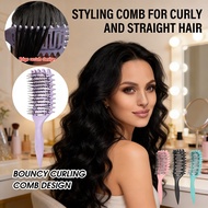 Comb Massage Bounce Modeling Scalp Meridian Anti-static Curl Hollowed-out Definition