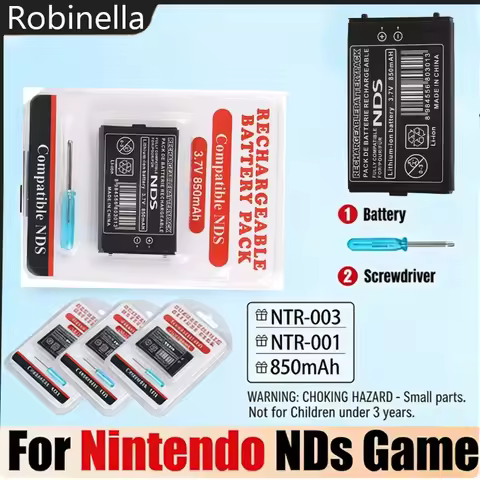 NTR-003 NTR 003 NDS Battery Replacement 3.7v Lithium Batteries for Nintendo Switch Game Console N DS