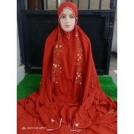 Hot Mukena Terusan Rayon Sulam Pita Grosir