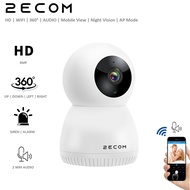 2ECOM 3mp 360 degree 2way Audio Wifi Indoor CCTV Auto Tracking walkie talkie wireless cctv ptz contr