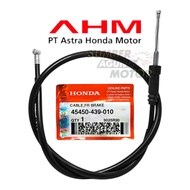 FRONT BRAKE CABLE HONDA GL 100 GL 125 ORIGINAL AHM 45450-439-010