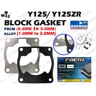 👍ASHUKA BLOCK GASKET Y125ZR Y125Z 125Z ( FRCM ALLOY SPACER ) 0.4MM 0.6MM 0.8MM 1.0MM 2MM 3MM METALFO