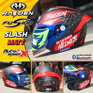 หมวกกันน็อค RAIDEN FUSION OPEN FACE แว่น2ชั้น น้ำหนักเบา