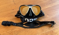 Scubapro Synergy Twin Diving Mask with Orange Lenses