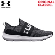 Under Armour Women's Surge 3 Running Shoes - Black/White