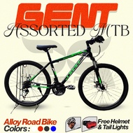 Gent Bike MTB Steel and Alloy Mountain Bike Recreational Outdoor Steel Affordable Cheap bike 3x7 26e