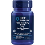 Exp:05/28 *Life Extension Food Sensitivity Relief with Diamine Oxidase (DAO), Occasional Gas, Digest