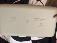 絕版 二手 未使用 Off-White protection box 韓國愛茉莉 聯名 口罩掛繩 行李箱 化妝箱