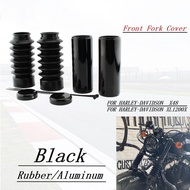 FOR HARLEY-DAVIDSON X48 2016-2022 Front Fork Cover Motorcycle  Protector Gaiters Boot Shock Dust Cov