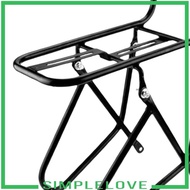 [Simple] Steel Luggage Rack with More Than 33 Lbs Equipment Rack Front Bike Rack for Shopping Mountain Bike Bike Folding Bike