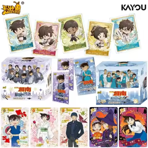 KAYOU Detective Conan Deduction Angel Trading Cards Booster Box Edogawa Conan Mouri Ran Haibara Ai A