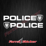 stiker sticker police nmax