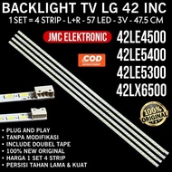 BACKLIGHT TV LED LG 42 INC 42LE4500 42LE5400 42LE5300 42LX6500 42LE