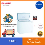 (FREE SHIPPING) Sharp 310L Chest Freezer SJC318