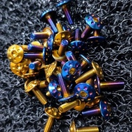 screw fairing skru visor saiz 8 125z lc135 zx150 rr150 rxz catalyzer