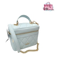 (CHECK STOCK FIRST)BRAND NEW INSTOCK KATE SPADE CAREY TRUNK CROSSBODY BAG KB563 VANITY QUILTED