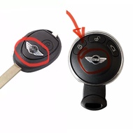 Logo Key Mount Mini R50 R52 R53 2-Button Model Size 22mm/R56 R57 R58 R60 R61 18mm. Self-Adhesive