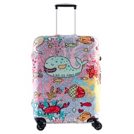 CAGGIONI ผ้าคลุมกระเป๋าเดินทาง Cover luggage สำหรับกระเป๋าเดินทางขนาด 28"-30" นิ้ว : Size XL