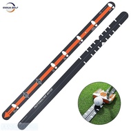 Golf Putter Ruler Indoor Putter Track Guide Exerciser Keep Sending Rod Launching Positive Spinning B