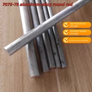 ASTM B211 7075-T6 Aluminum Round Bar - Ultra High Strength 83,000 PSI Solid Rod, Excellent Strength-
