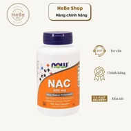 Now NAC 600mg detoxifying and liver protection pills (100 pills)