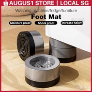 Washing Machine Stand Base Riser Washer Rubber Feet Mat Vibration Pad Fridge Stand Support Leg