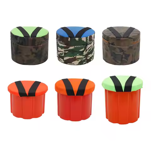 Farmer's Outdoor Stool Gardening Stool With Zipper Cover Wearable Outdoor Chair For Planting Farming