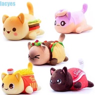 LACYES Aphmau Plush Toys Kids Toy Kawaii Plushie Pillow Meemeow Children's Burger Pillow Stuffed Toy