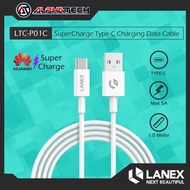 Lanex LTC-P01C, 5A Huawei Super Charge USB to Type-C Charging Data Cable 1M