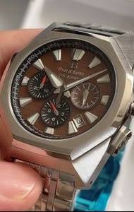 ❮訂製❯Seiko mod  44.5mm 啡色錶面 採用精工VK63石英機芯 計時碼功能