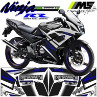 Decal Sticker Striping Variasi NINJA RR 150 New 2Tak 2012-2013-2014-2015-2016 Motif Ori NINJA RR SE