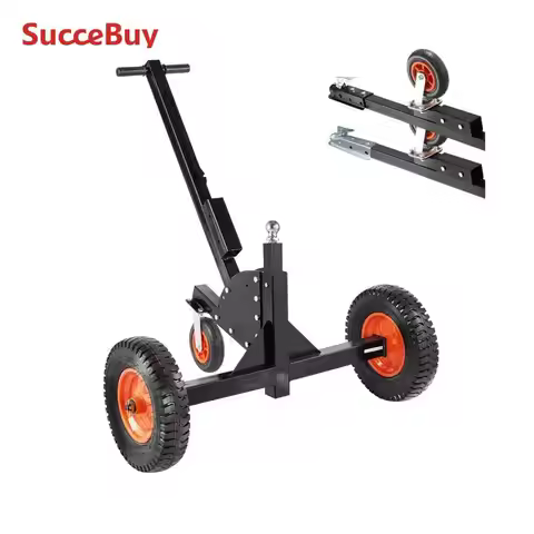 SucceBuy 1500lbs Tongue Trailer Dolly 2 in 1 Boat Mover w/ 22in-26in Adjustable Height & 15.2in Tire