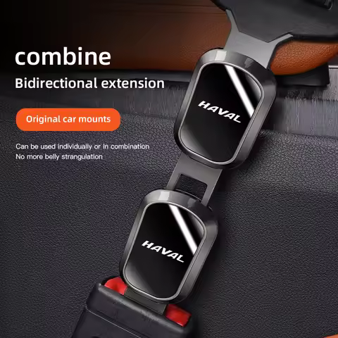 1Pcs Car Seat Belt Extension Shoulder Straps Extender For Great Wall Haval H6 Dargo M6 H9 H6S F7 F7X