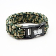 【Survival Paracord Bracelet】Outdoor Multifunctional Emergency Survival Bracelet Camping Survival Bra