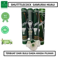 FLASHSALE !! SHUTTLECOCK SAMURAI HIJAU BY GAJAH MADA - Kok shuttlecock SAMURAI HIJAU IJO - Kok bulu 