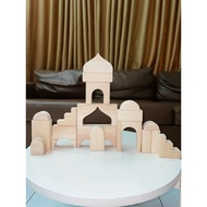 Wooddo Marrakech Blocks Wooden Toys Mosque Blocks Wooden Toys