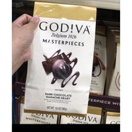 Godiva Masterpiece Heart-Shaped Dark Chocolate 13.4oz (382g) BB 04-30-23