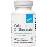 XYMOGEN Calcium D-Glucarate 500mg - Suplemen untuk Menyokong Kesihatan Toksin Larut Lemak, Hormon Se