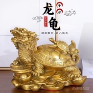 【0011245e6j56.my】 Enlightened Dragon Turtle Ornament Mother and Child Dragon Turtle Feng Shui Blessi