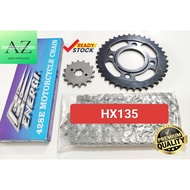 HONDA HX135 RAIDER 428 SPROCKET SET
