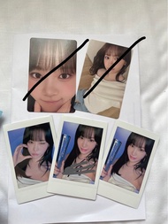 LE SSERAFIM  Chaewon 金采源 Yunjin 許允真 小卡 親簽拍立得 JP 會員禮 日巡 ZONE卡 日本場 周邊 扭蛋 大王扇